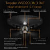 Tweeter Atohm WSD20 DND 04F - technologie
