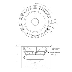 Atohm C150 DCR08 - Dimensions